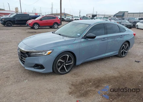 2022 Honda Accord Sport from USA, damaged, VIN 1HGCV1F37NA117180